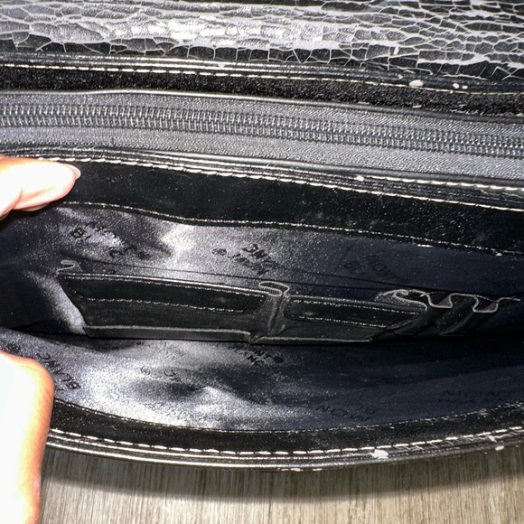 Montblanc Black Leather Briefcase - Picture 6 of 7